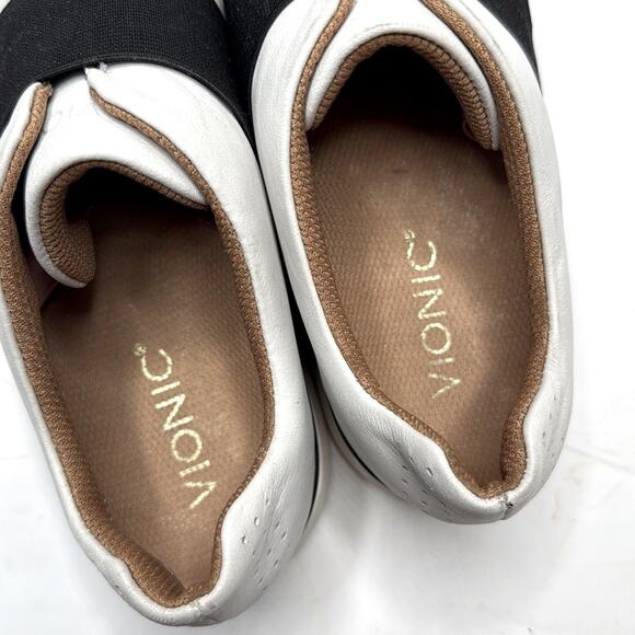 Vionic Codie Casual White Leather Supportive Sneaker S-354 Sz 8 - Picture 7 of 11